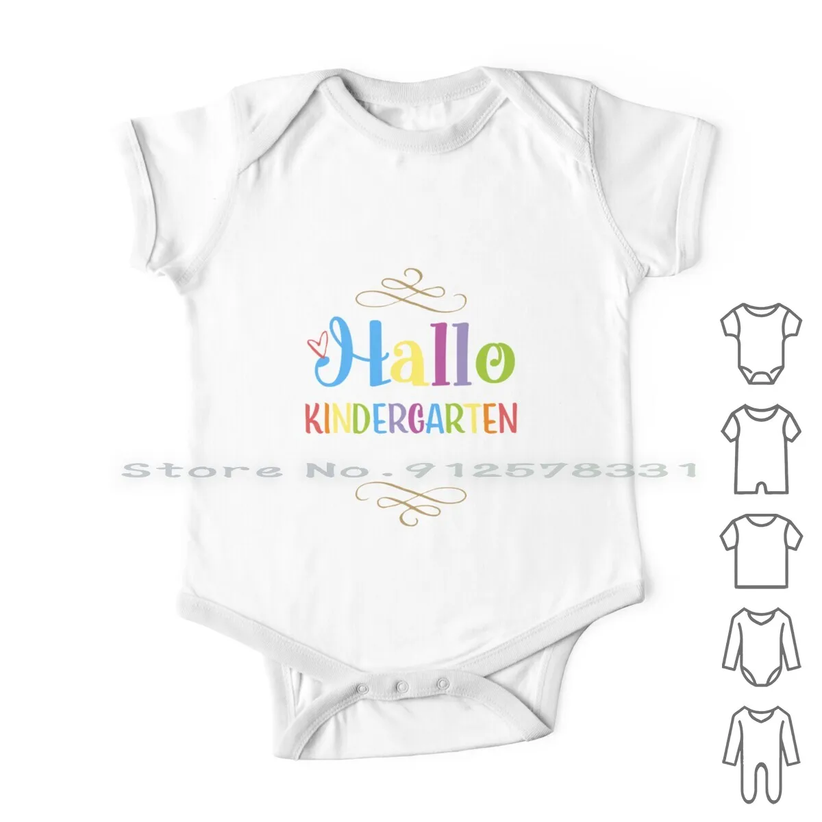 

Детская одежда Hello для новорожденных, Комбинезоны для детей дошкольного возраста, хлопковые комбинезоны Hi туда, детский садовый возраст, кр...