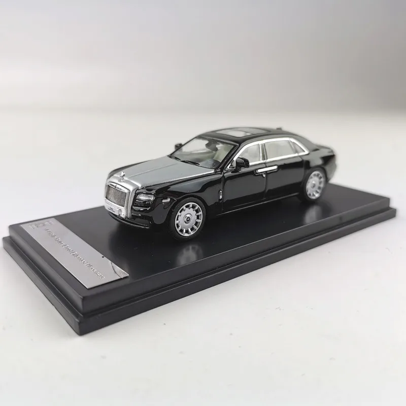 Модель автомобиля 1:64 Rolls Royce Guster черный/серебристый сплав 8 см|Наземный транспорт|