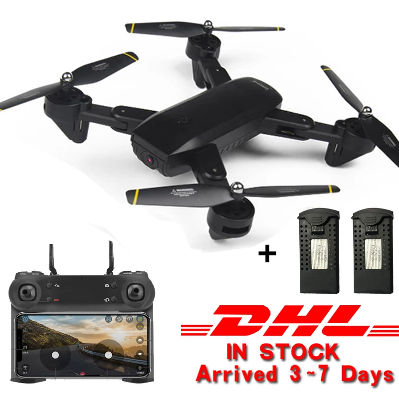 Радиоуправляемый Дрон с оптическим потоком 1080 P двойная камера FPV WiFi в режиме