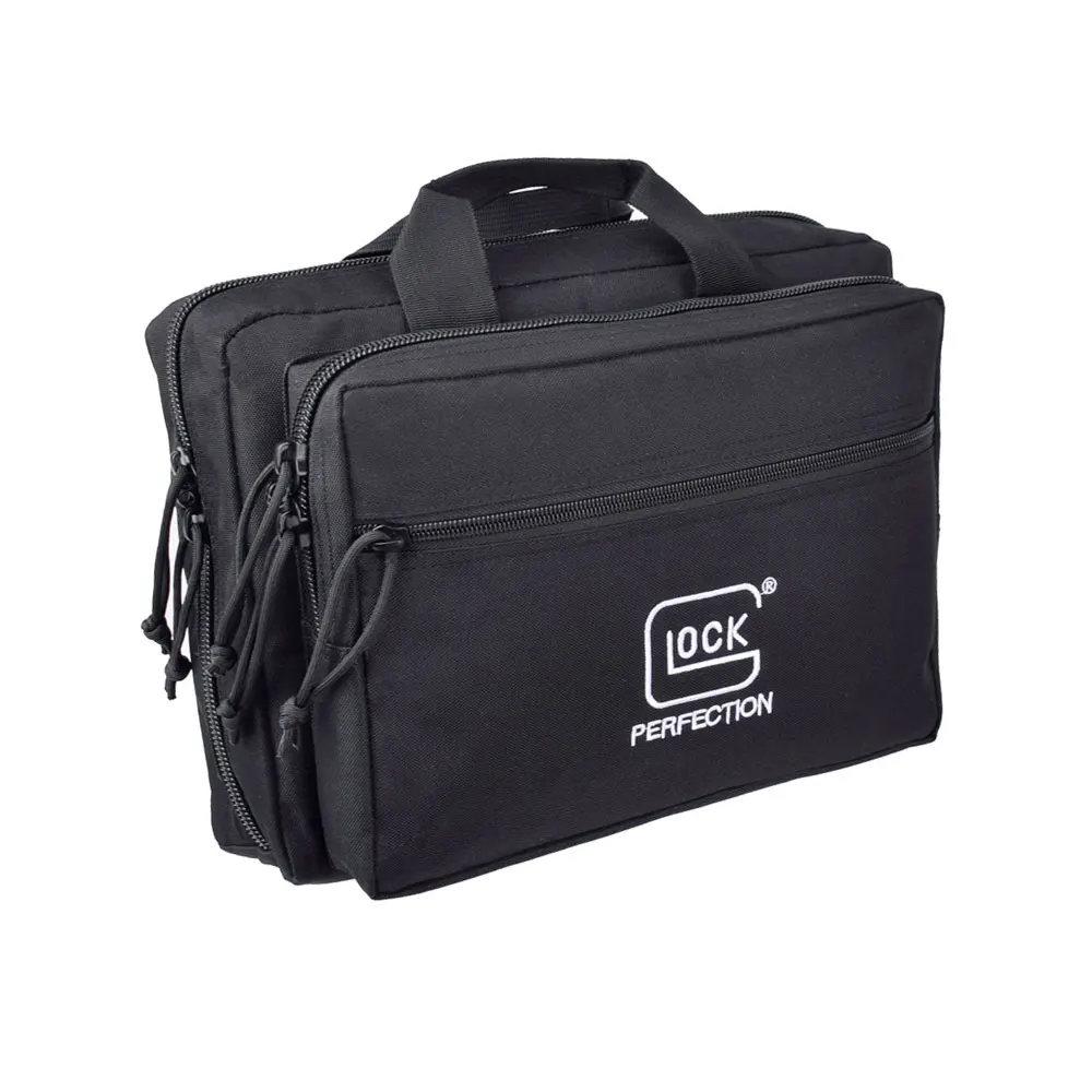 

Tactical Dual Gun Bag Glock Hot Selling Portable Storage Tool Case for 1911 Taurus G2c