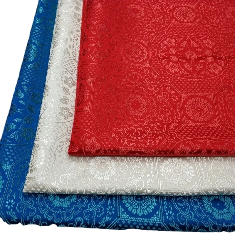 Жаккардовая парчовая Танг 29 дюймов монгольский Тибетский костюм материал для