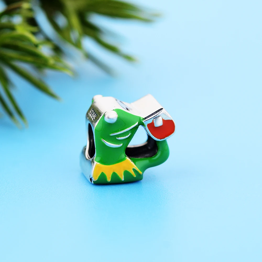 

Green Frog Charms Fit Bracelet Necklace 925 Sterling Silver Animal Charm Bead Jewellery Birthday Mum Wife Girlfriend Gifts 2022