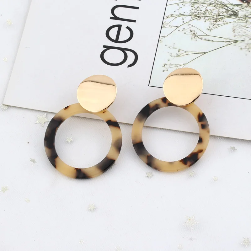 Женские серьги-подвески с металлическими блестками аксессуары для женщин 2019 |