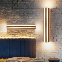 nordic gold wall lamp dining room led kitchen hotel bedroom corridor light free shipping wall sconce light fixture vanity light