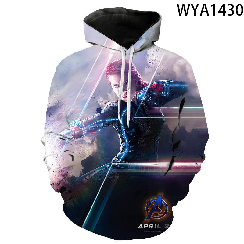

Black Widow 3D Printed Hoodies Men Women Children Fashion Sweatshirts Clothes Boy Girl Kids Pullover Long Sleeve Streetwear Coat