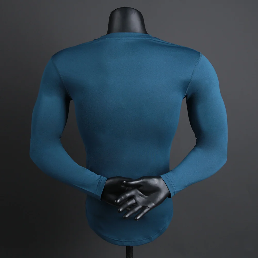 Compression Men's Running T Shirt Fitness Tight Long Sleeve T Shirt Training Jogging Shirts Gym Sports Clothes Shirts for Men