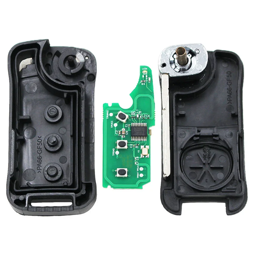 Пульт дистанционного управления 315 МГц/433 МГц 2 кнопки 3 4 чип для Porsche Cayenne 2004 2005 2006