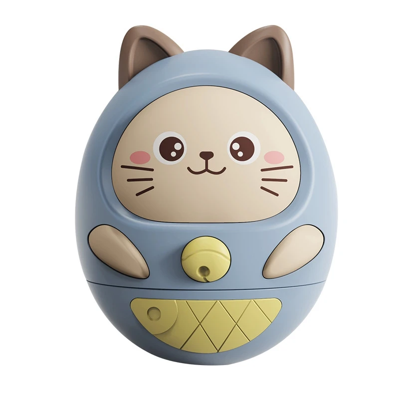 

Детские музыкальные Прорезыватель для зубов погремушка с милым рисунком кота игрушки неваляшки головоломки игрушки Куклы новорожденных п...