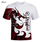 Популярная футболка HX с татуировкой подземельем драконом, топы с 3D принтом, модные повседневные футболки в стиле Харадзюку, женская и Мужская футболка, одежда, Прямая поставка