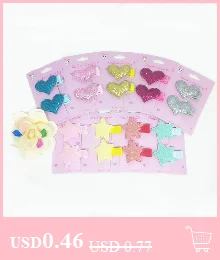 1pcs 5cm Hairpins Snap Hair Clips for Children Girls Hair Accessories Baby Cute Hair Clip Pins Gauze ball Color Metal Barrette