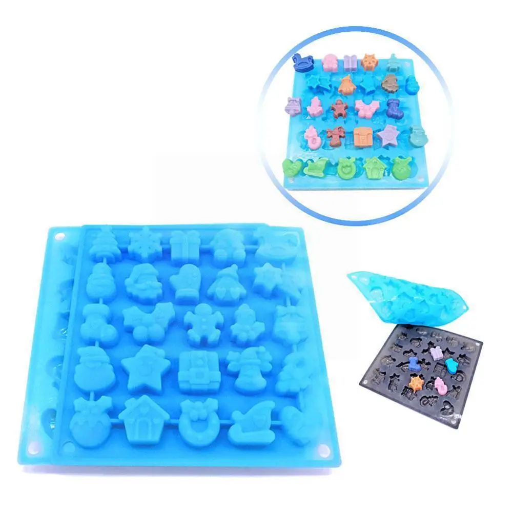 

New Christmas Diy Kitchen Baking Decoration Chocolate Handmade Craft Making Tool S For Cake N2p1