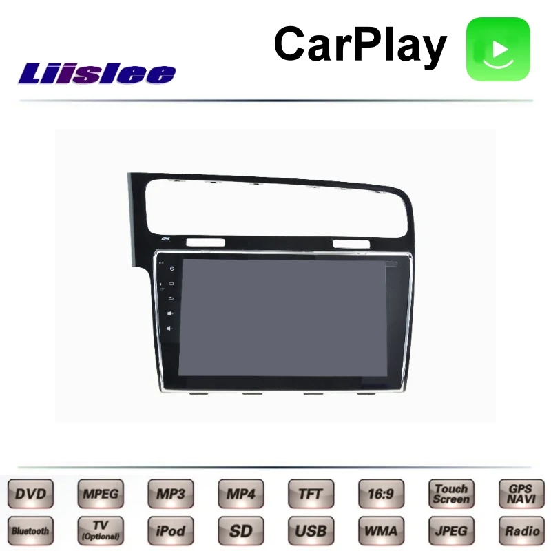 Для Volkswagen VW Golf 7 Golf7 5G MK7 2012 ~ 2017 Автомобильный мультимедийный ТВ DVD GPS Радио