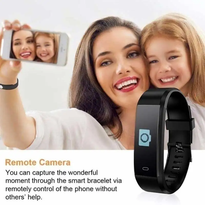 Спортивный смарт браслет 115Plus с Bluetooth фитнес трекер портативный шагомером для