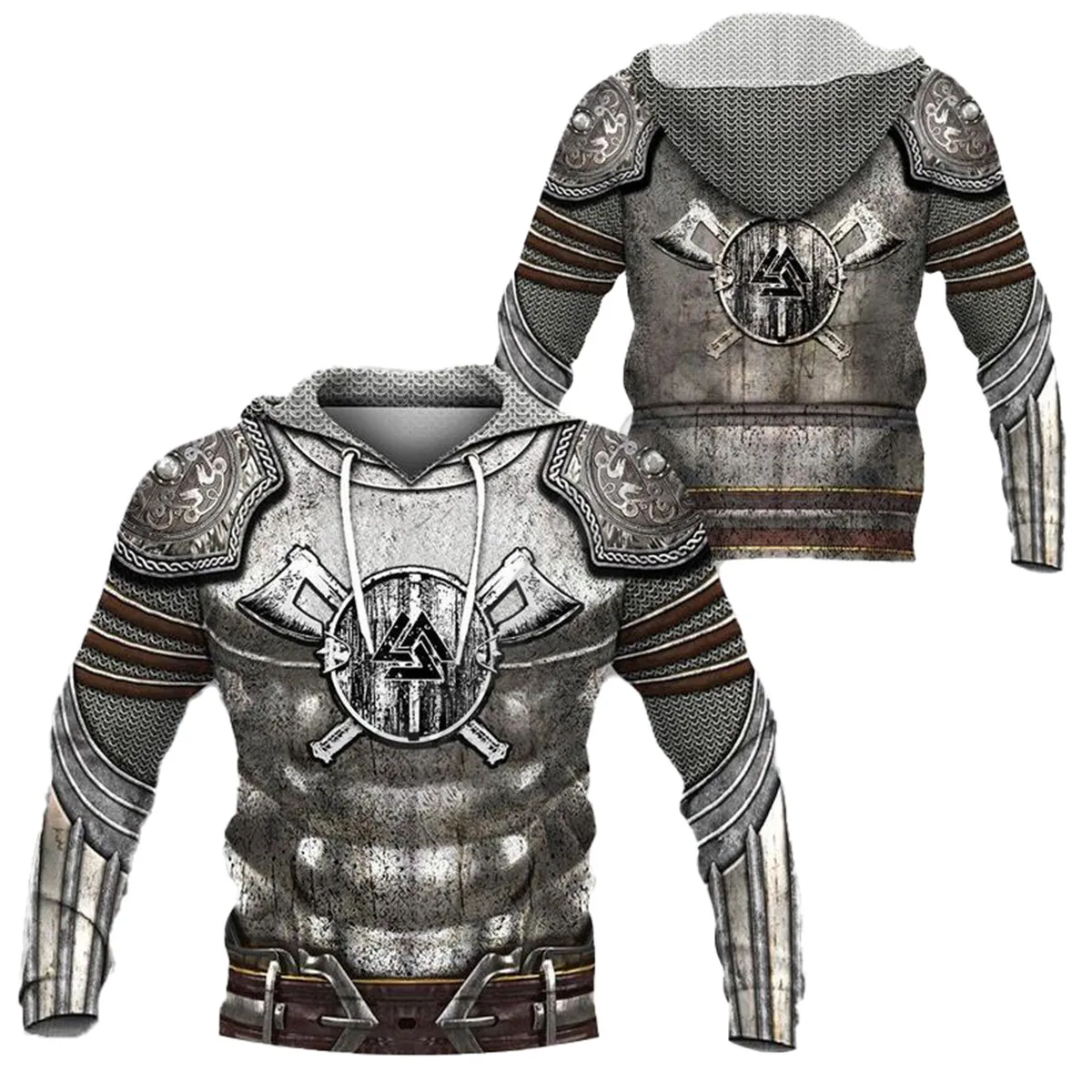 

Knight Templar Viking Tattoo 3D Printed Hoodies Fashion Pullover Men For Women Sweatshirts Hip Hop Sweater Cosplay Costumes 07