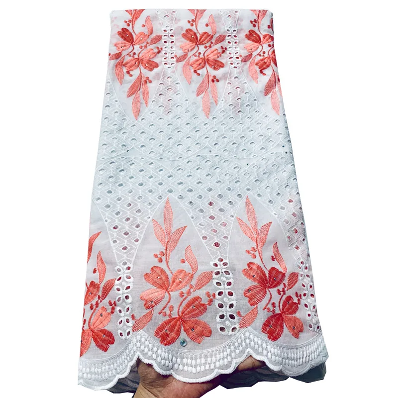 

New Design Swiss Voile Lace In Switzerland With Stones African Dry Lace Fabric High Quality Nigerian For Wedding c200311