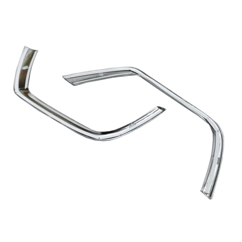 4 шт. декоративные накладки на переднюю панель Jeep Compass 2017 2018 ABS Chrome|Хромирование| |