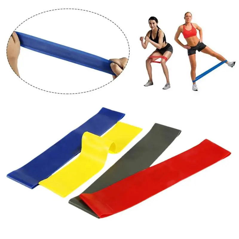 

Спортивные эластичные ленты для фитнеса, пилатеса, йоги, 0,45-0,9 мм