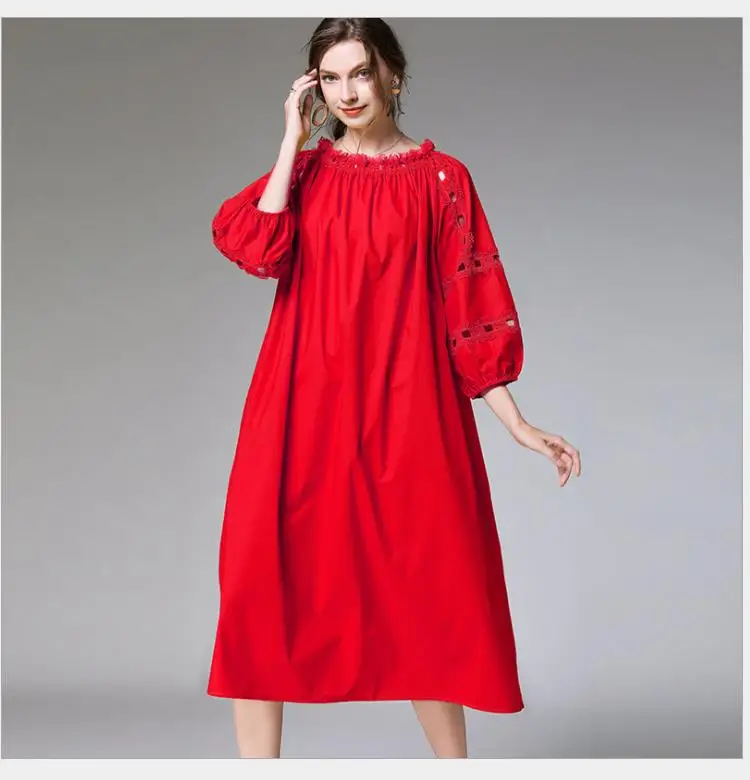

Comfortable plus-size dress
