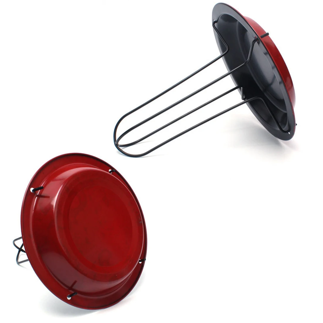 Вертикальная стойка для обжарки курицы стальная с антипригарной подставкой