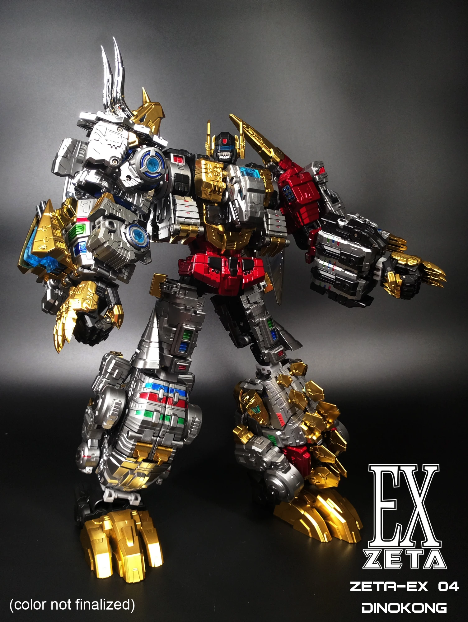 Новые Трансформационные игрушки Zeta Toys EX-04 Dinokong подарочный набор вулканикуас фигурка