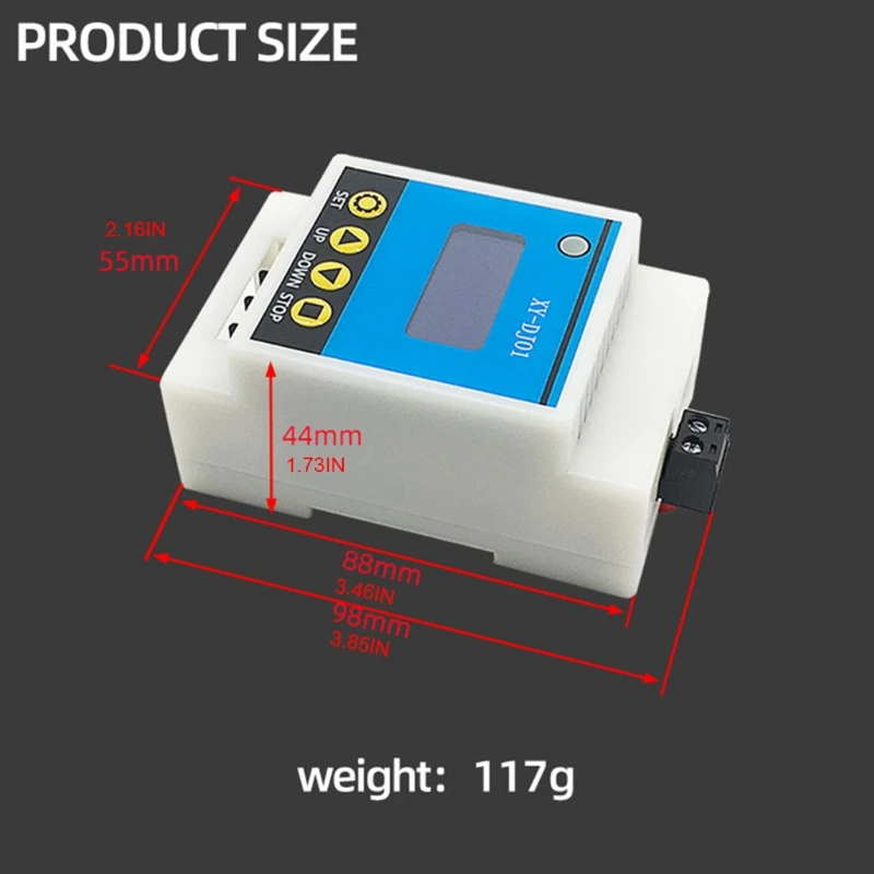 

DC 6-30V 30A Delay Relay Support High Low/Switch/PNP/NPN Sensor Trigger LCD Digital Display Timing Control Module Multifunction