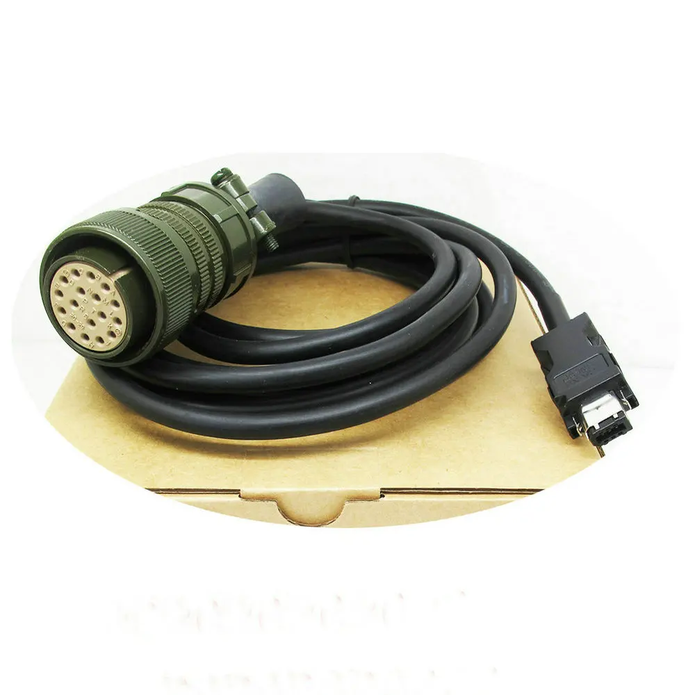 JZSP-CMP01-05-E / -10-E 2M 3M 5M 8M 10M länge servo encoder kabel draht mit 17 kerne stecker