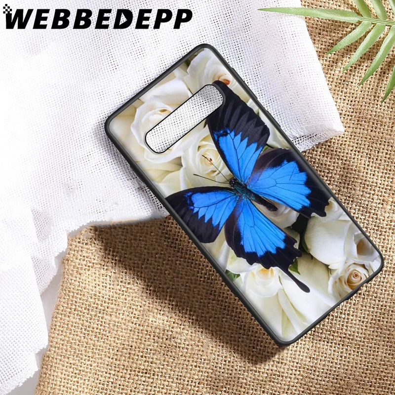 Бабочка на белой розы цветок мягкий чехол для Xiaomi Redmi 5 Plus 4A 4X 5A 6A 7A 8A S2 Примечание