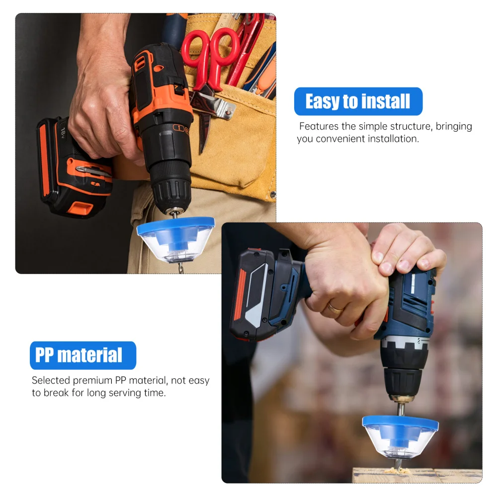 

2Pcs Practical Dust Covers for Electric Drill Electric Drilling Dust Covers