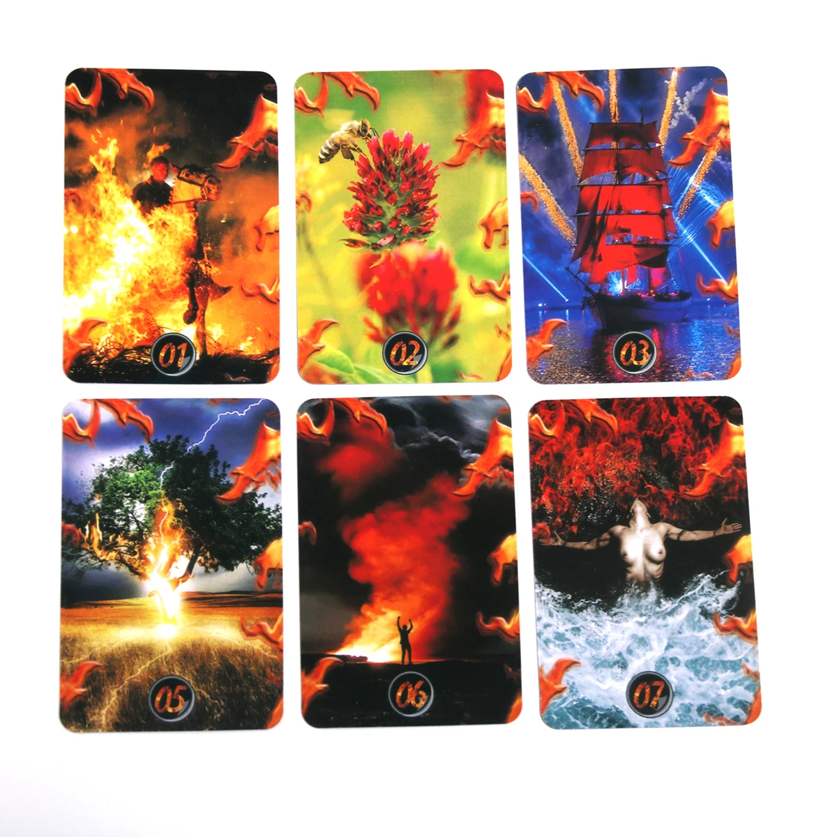Rainhas do Fire Lenormand Таро в стиле стимпанк Алиса страна чудес Оракул африканская богиня
