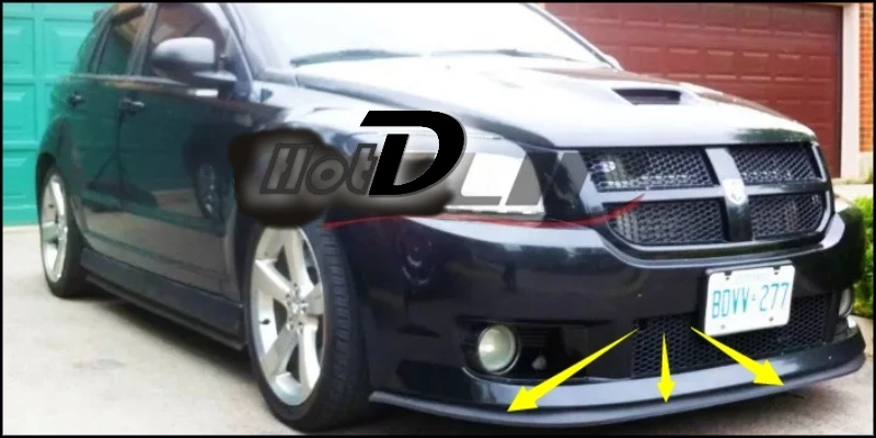 Дефлектор губ NOVOVISU для бампера Dodge Caravan Ram C / V юбка переднего спойлера