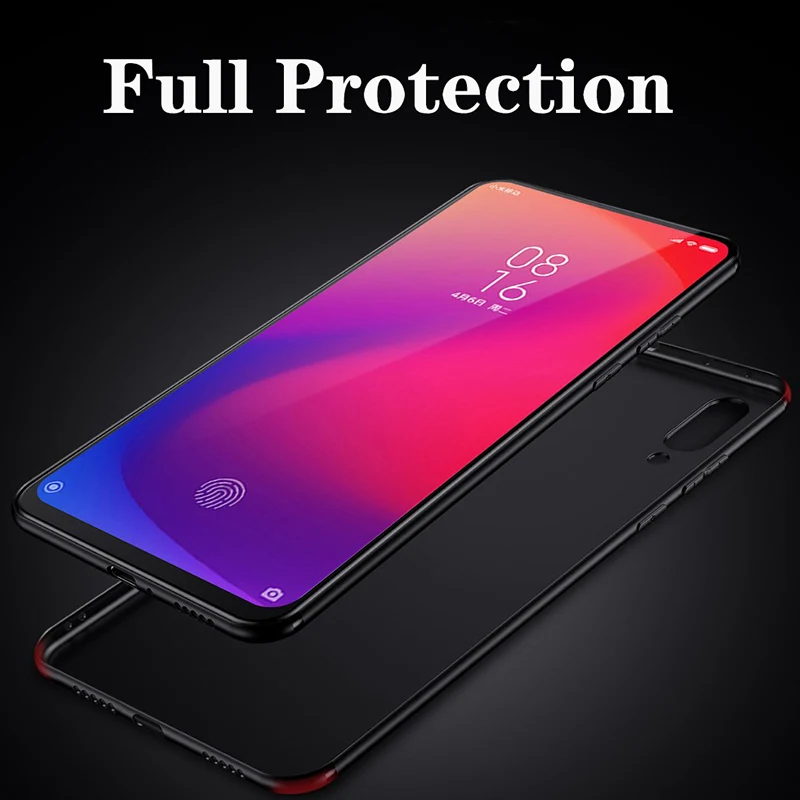 KEYSION Matte Phone Case For Huawei Honor 9X Pro 360 Protection Soft TPU Silicone Back Cover 8X Max |