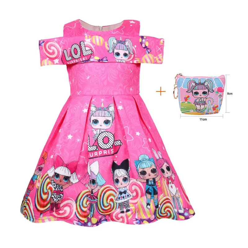 2019 Взрывные Модели сюрприз мультфильм Радуга кукла Забавное платье милая