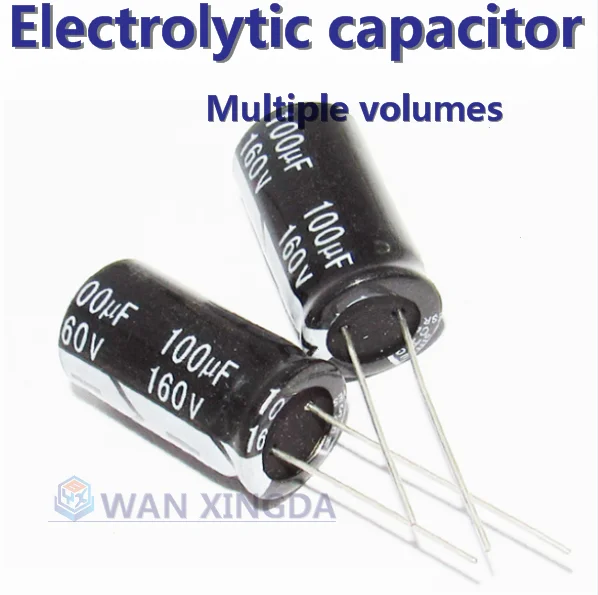 20PCS 10V 16V 25V 35V 50V 63V 100V 400V 450V Aluminum Electrolytic Capacitor 47UF 100UF 220UF 330UF 470UF 680UF 1000UF1500UF