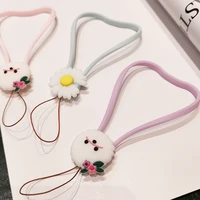 mobile phone lanyard hanging neck hand woven chinese style female pendant for any phone case hanging chain key u disk anti lost