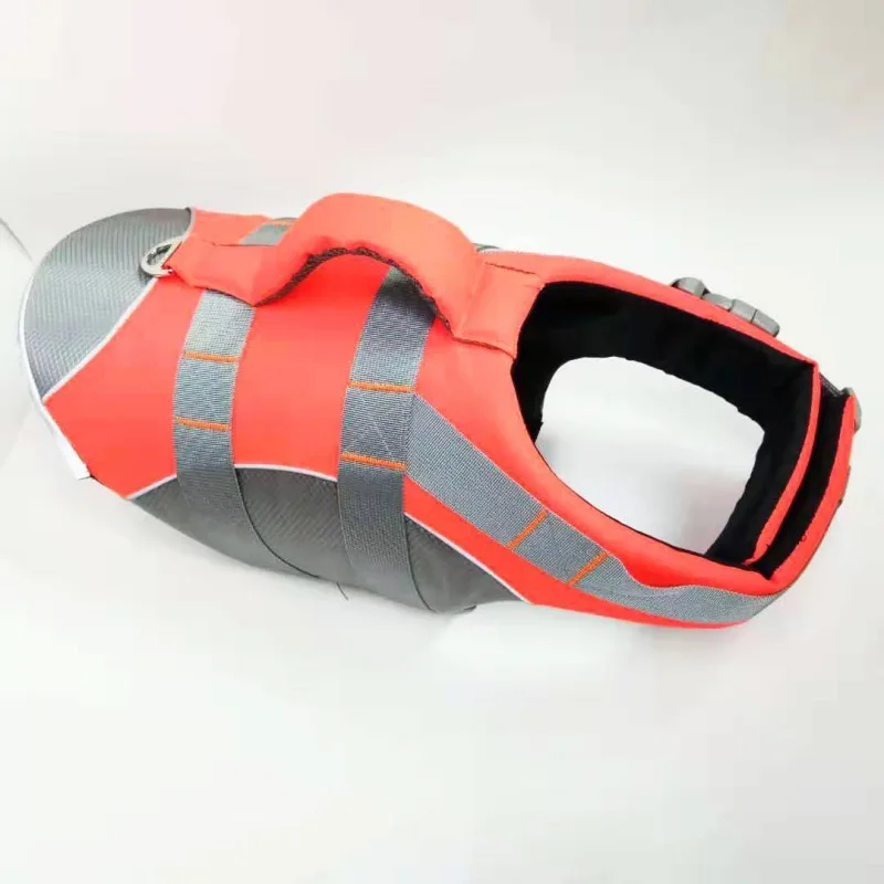 

Pet Oxford Cloth Dog Life Jacket Solid Colors Lightweight Breathable Durable Dogs Life Vest Safety Clothes Swimming Suit