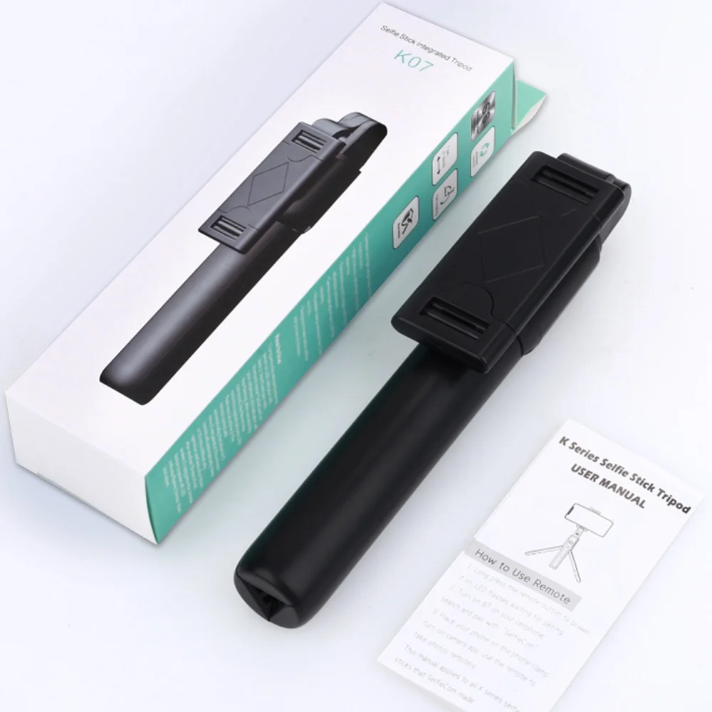 Мини Bluetooth селфи палка штатив смартфон кронштейн пульт дистанционного