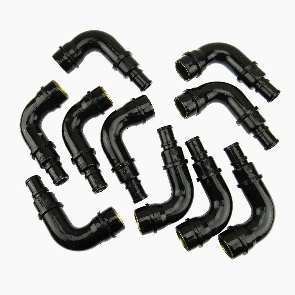10 шт. 1 8 т Картера Сапун воздух впускной шланг для VW Passat B5 MK4 Bora Beetle Audi A4 A6 TT Seat Leon