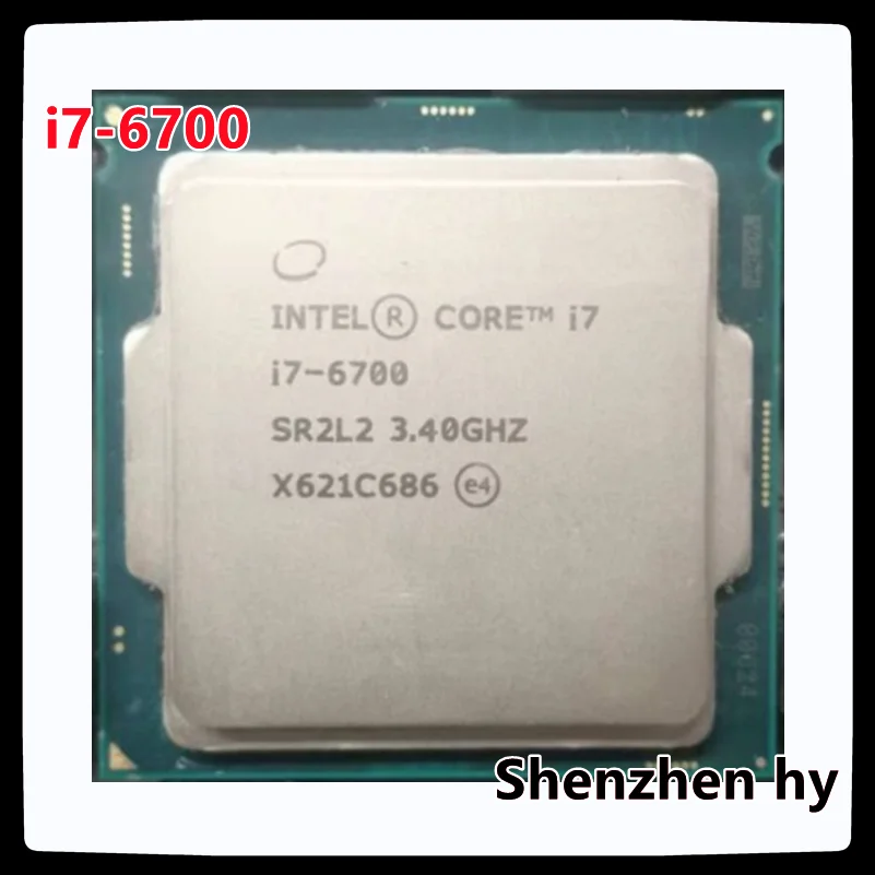 Процессор Intel Core i7-6700 i7 6700 3 4 ГГц четырехъядерный восьмипоточный процессор 65 Вт LGA