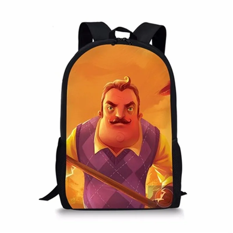 Детский ортопедический школьный ранец Hello Neighbor 5 детский портфель с мультяшным
