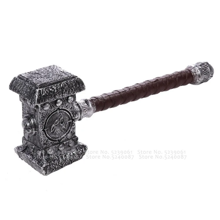 Маскарадное оружие на Хэллоуин пиратский реквизит для косплея Тора молота