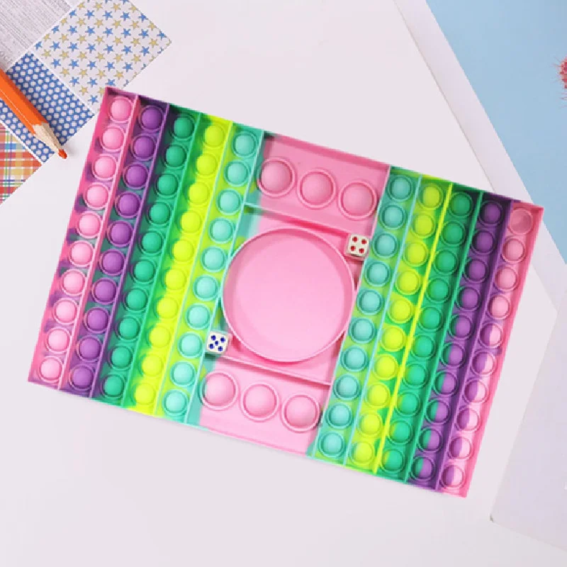 Шахматная доска большого размера с простым затемнением радуга игра для снятия