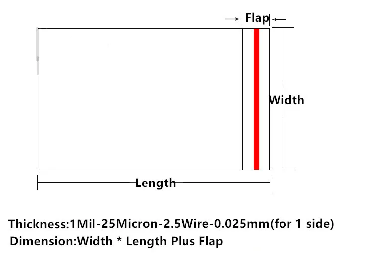 Прозрачный из целлофана с застежкой/BOPP/Полиэтиленовые пакеты 9*12 см Прозрачные