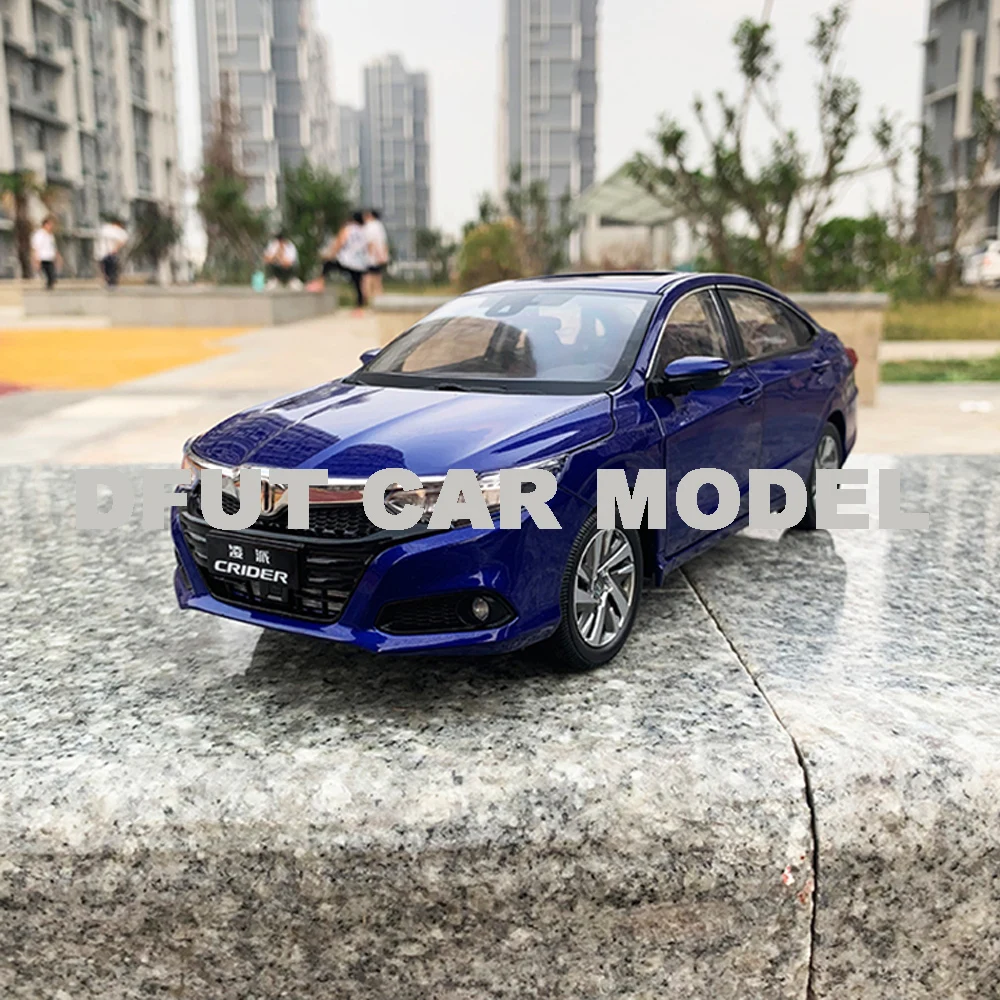 Синий 1:18 сплав игрушка CRIDER автомобиль модель детских игрушечных автомобилей авторизованный игрушки для детей - Цвет: Синий