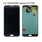 Оригинальный дисплей 5,5 ''SUPER AMOLED для SAMSUNG Galaxy E7 LCD E700 E7000 LCD сенсорный дигитайзер в сборе запасные части