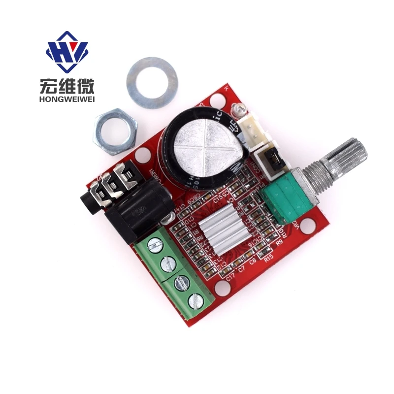 

PAM8610 Voice Power Amplifier Module Digital Mini Class D Power Amplifier Board Stereo Wireless Bluetooth-compatibility Module