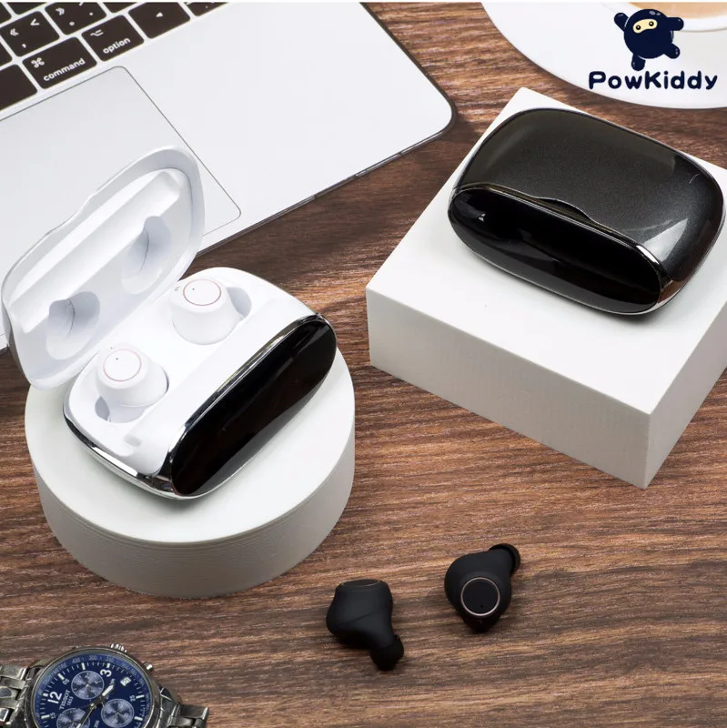 

POWKIDDY gift-type high-power new wireless headset Bluetooth 5.0 sports earplugs in-ear Bluetooth headset B-X13 нађники