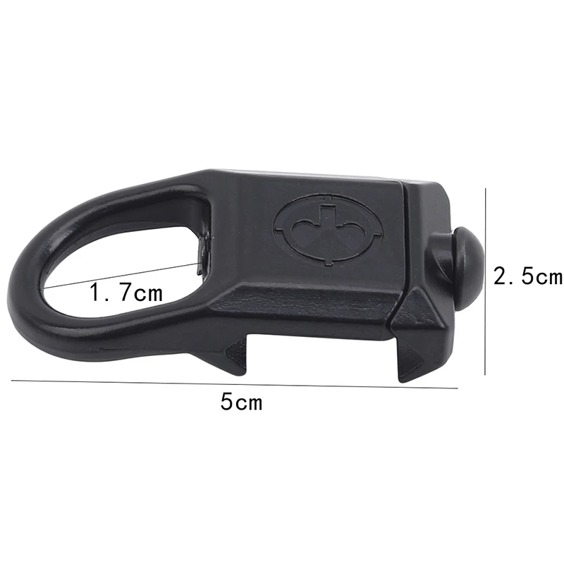 

Tactical Quick Detach RSA GBB Buckle Sling Swivel Mount Attachment Adapter Fit 20mm Rail Hunting Airsoft Rifle Gun Accessories