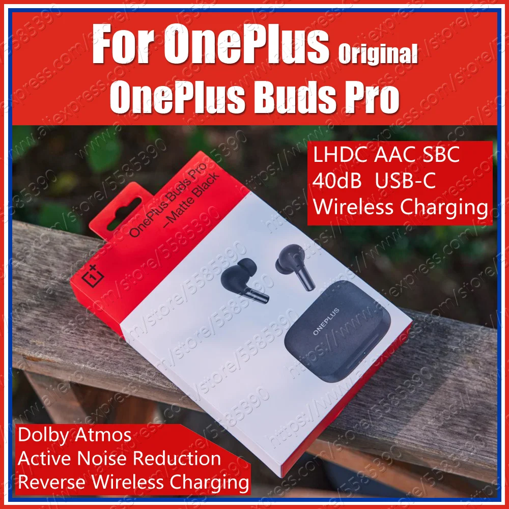 

E503A ANC Earbuds LHDC Original Oneplus Buds Pro Dolby Atmos TWS Wireless Bluetooth Earphones BT5.2 Wireless Charging Headset