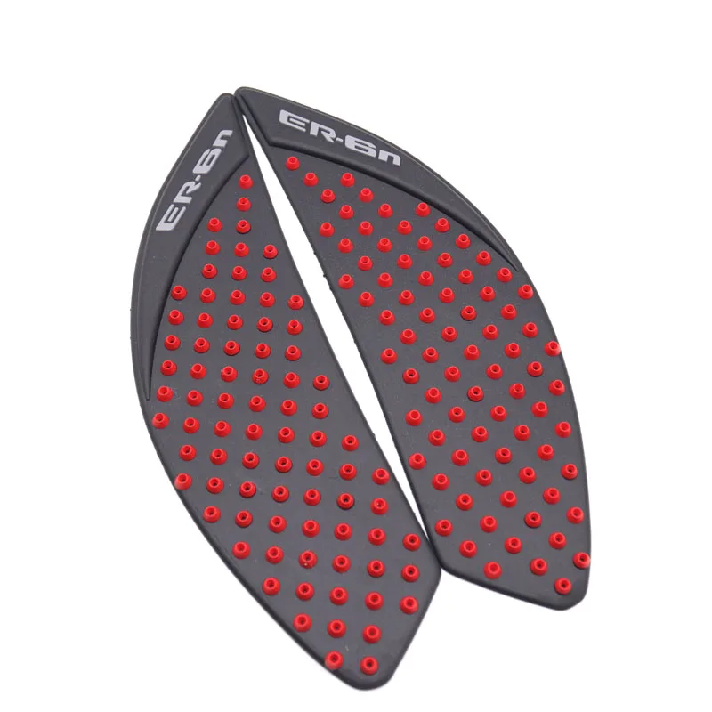 

Противоскользящая накладка на бак для мотоцикла Kawasaki ER-6N ER6N ER 6N 2006-2015, накладки на колено с газовым сцеплением, защитная зеленая наклейка