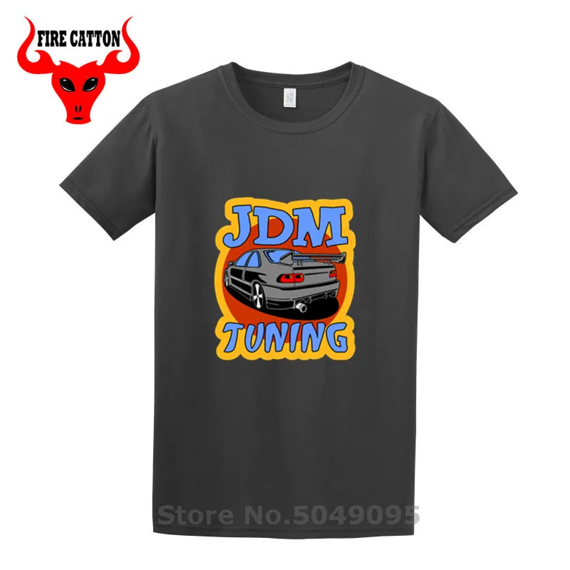 2019 Новое поступление JDM тюнинговая футболка с автомобилем для мужчин лучший